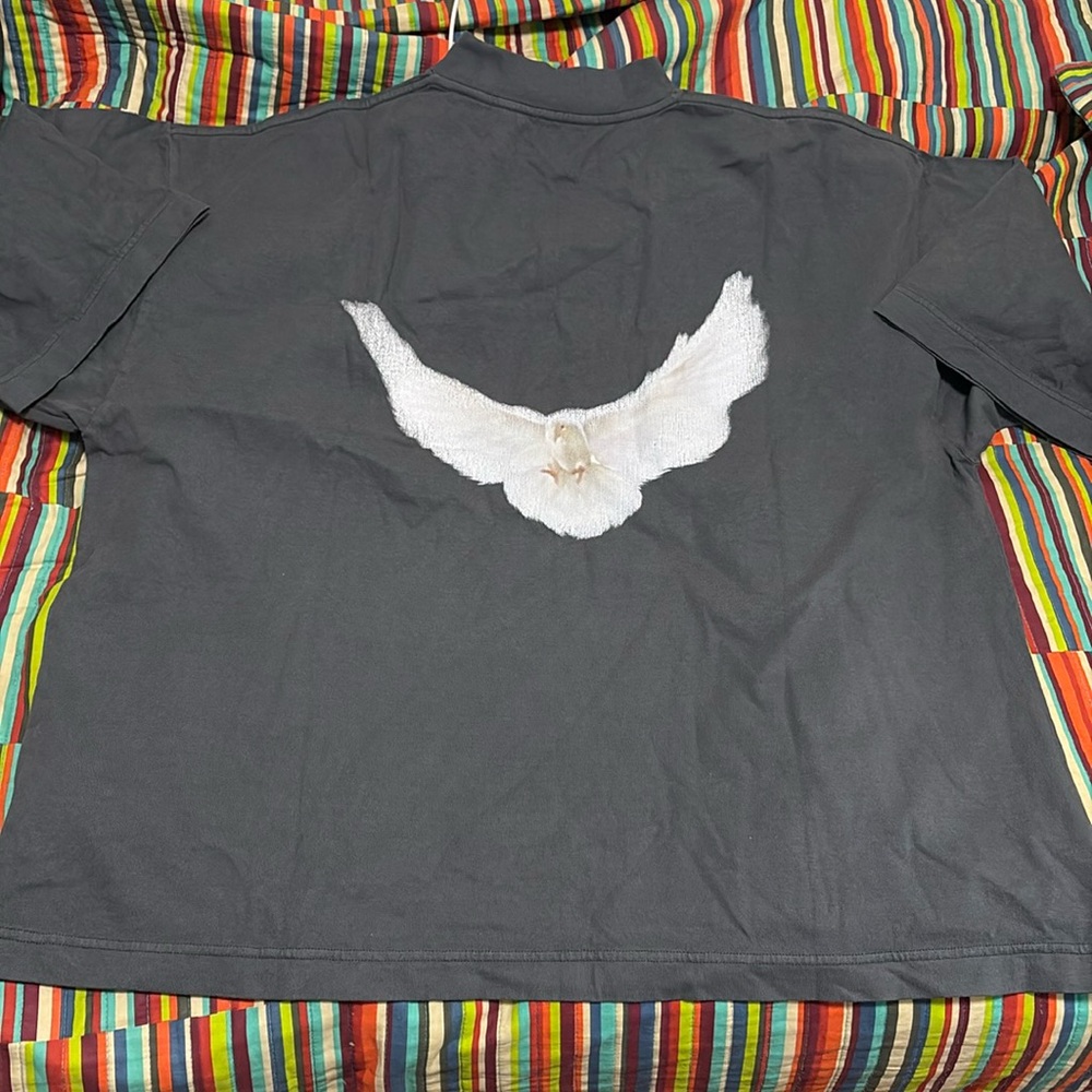 Yeezy gap Balenciaga 53 Dove three-quarter top size small oversized